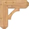 Ekena Millwork Westlake Craftsman Smooth Bracket w/ Offset Brace, Western Red Cedar, 7 1/2"W x 20"D x 20"H BKT0806X20X20WTL04SWR - alternate 4